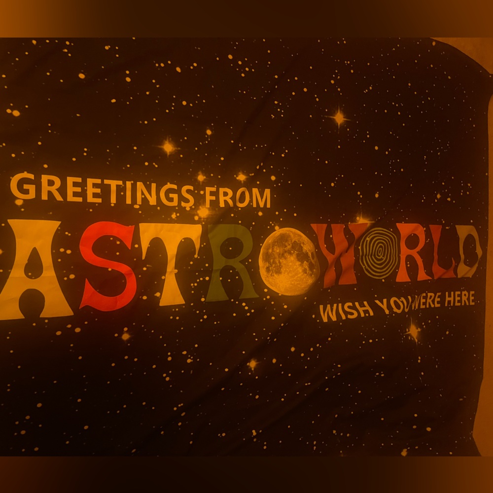 Travis Scott Astroworld tapestry